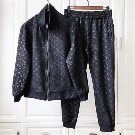 Louis Vuitton velour tracksuit